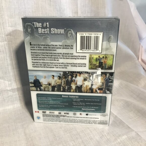 Lost The Complete First Season 7-Disc DVD Box Set Great Series Airplane Crash - Picture 2 of 12